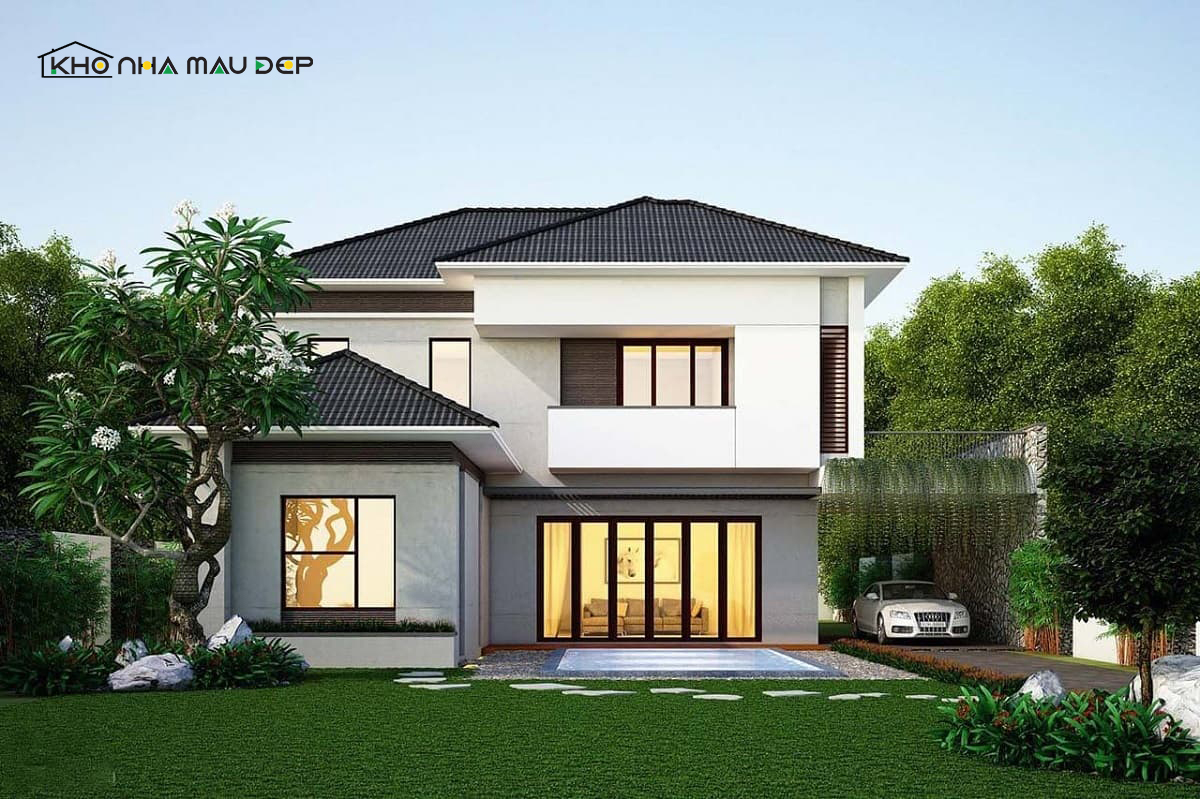 Mẫu nhà vườn chi phí xây dựng chỉ từ 800 triệu