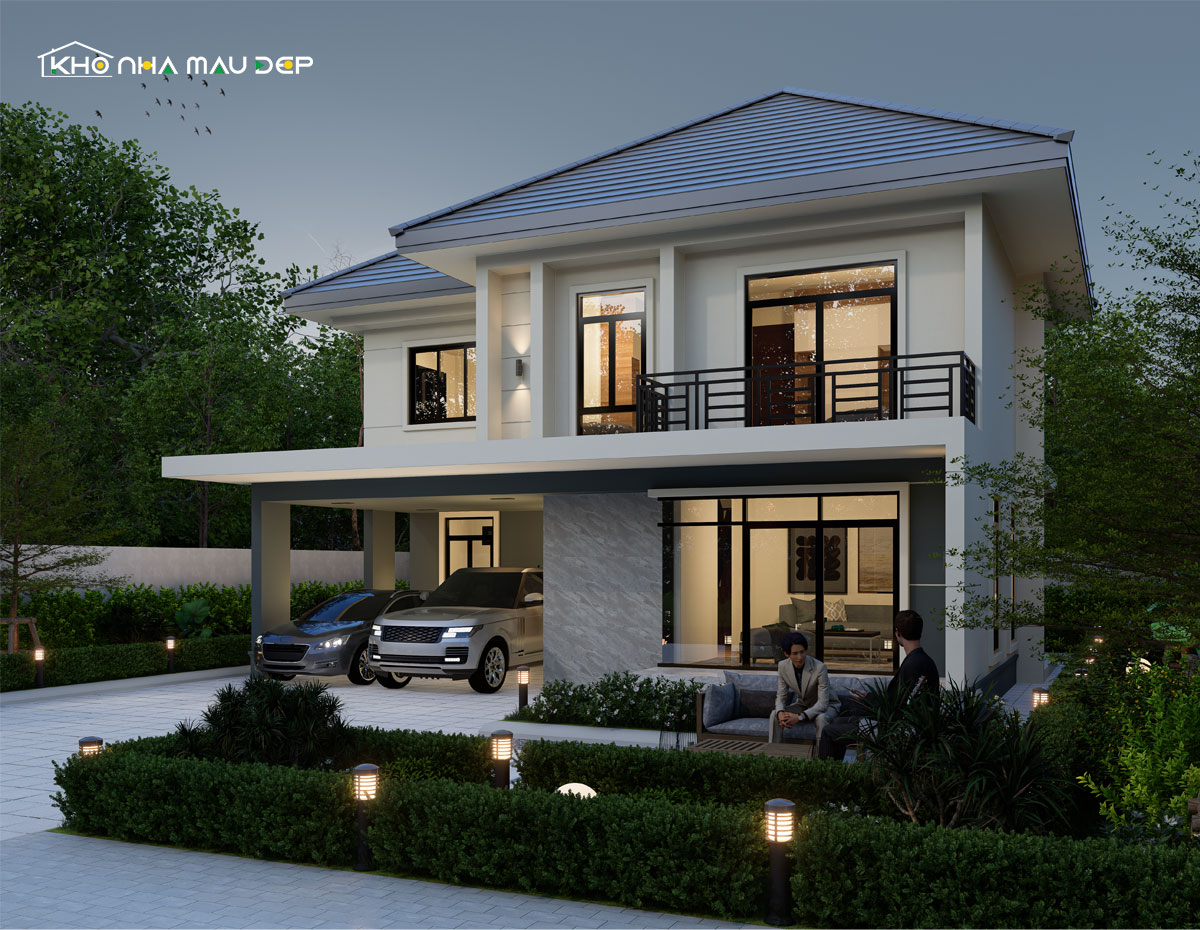 Các hạng mục quan trọng khi xây nhà chữ L 2 tầng 600 triệu