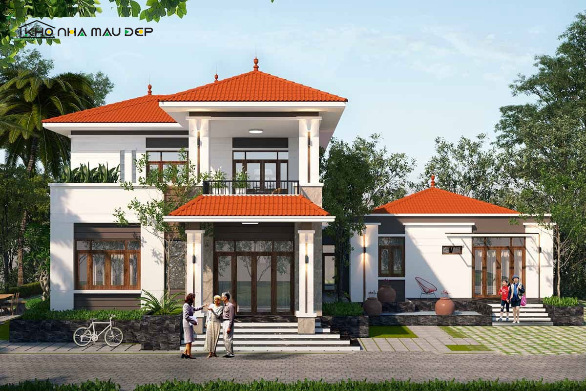 Lưu ý khi thiết kế nhà chữ L 2 tầng 600 triệu