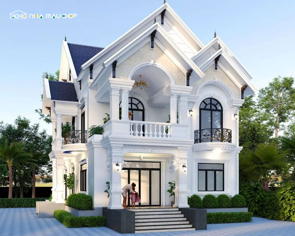 nhà 2 tầng 4 phòng ngủ 100m2