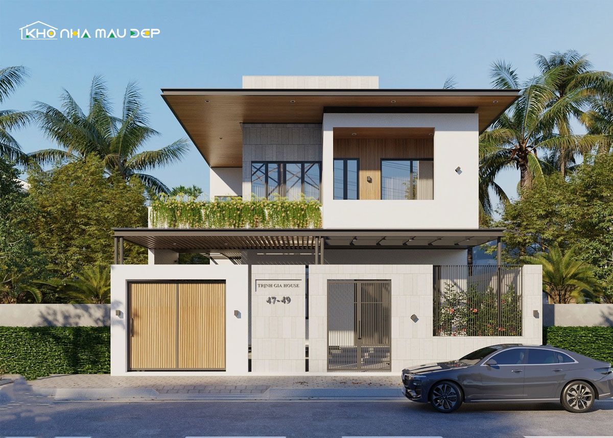 nhà 2 tầng 4 phòng ngủ 100m2