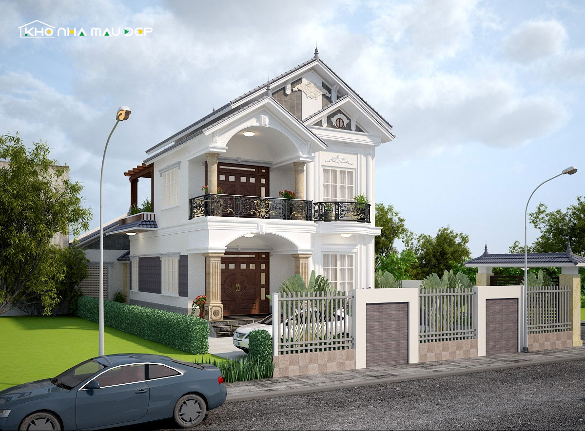 nhà 2 tầng 4 phòng ngủ 100m2