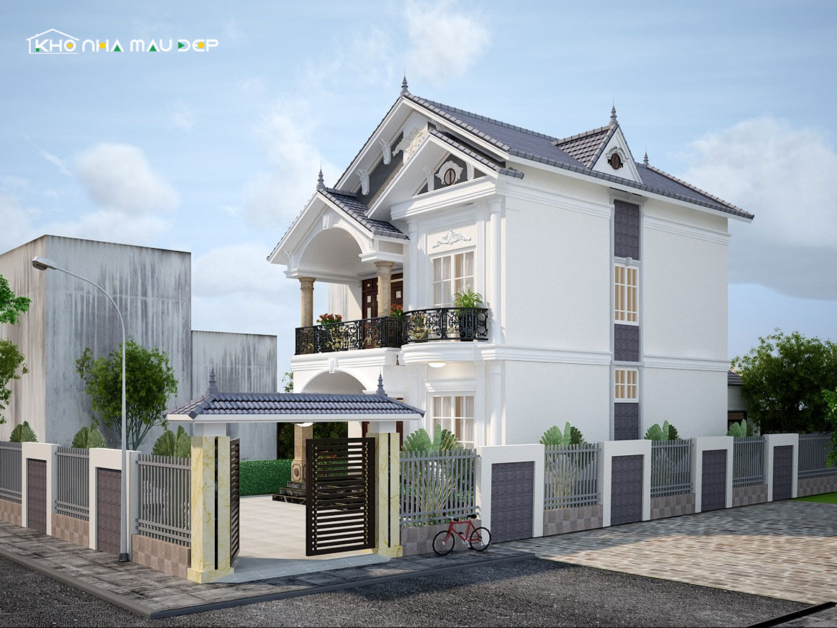 nhà 2 tầng 4 phòng ngủ 100m2
