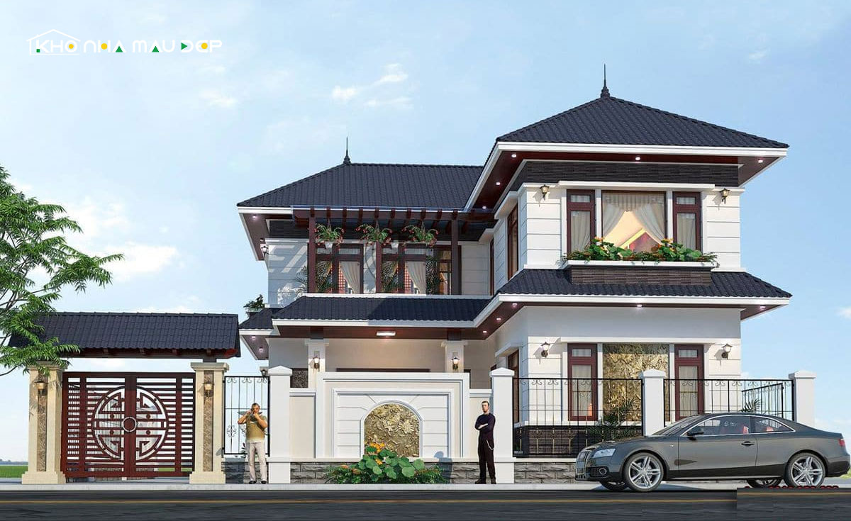 nhà 2 tầng 4 phòng ngủ 100m2