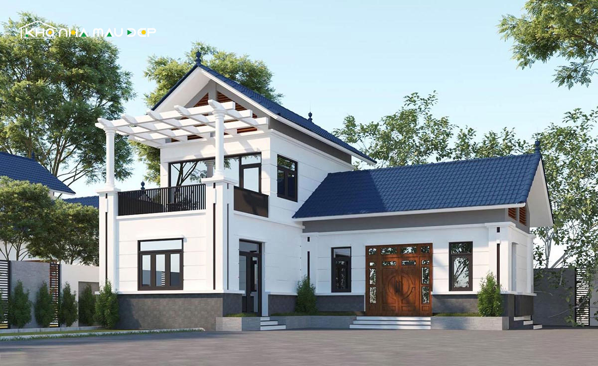 nhà 2 tầng 4 phòng ngủ 100m2