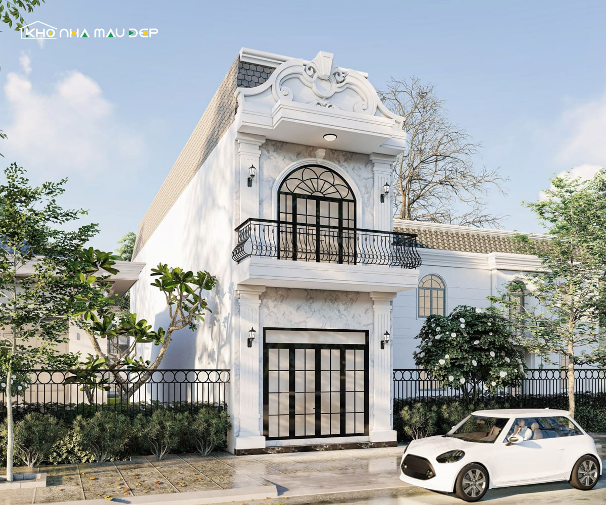 nhà 2 tầng 4 phòng ngủ 100m2