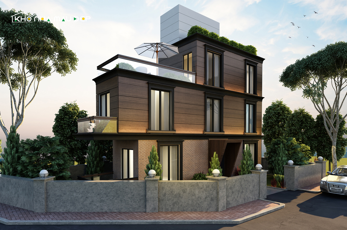 Nhà ống 2 mặt tiền 5x20 có sân thượng đẹp, thông thoáng