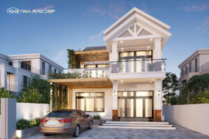99+ Thiết kế nhà 2 tầng chữ L 4 phòng ngủ đẹp và thời thượng