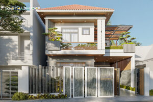 mẫu nhà 2 tầng nông thôn 500 triệu