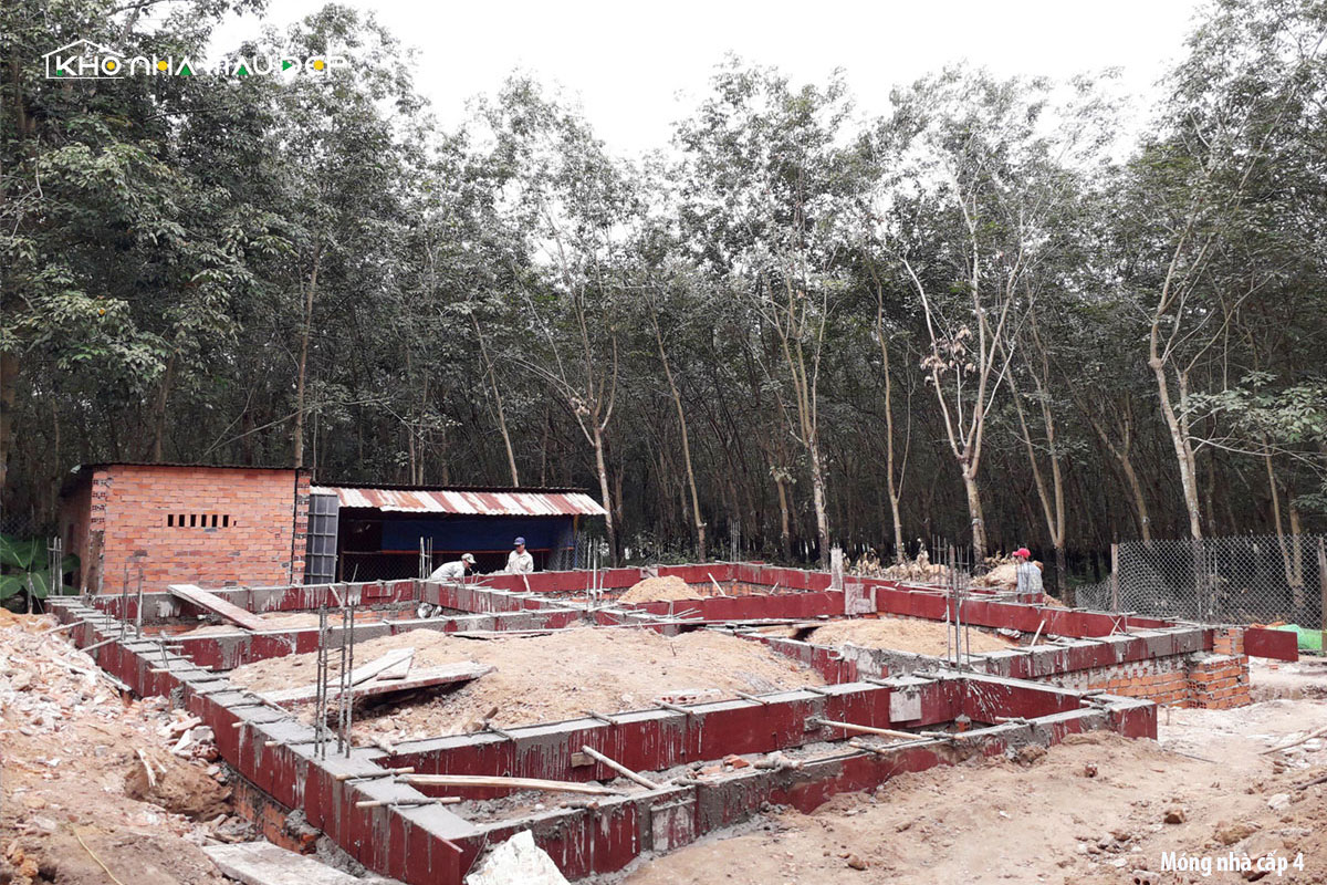 Móng nhà cấp 4