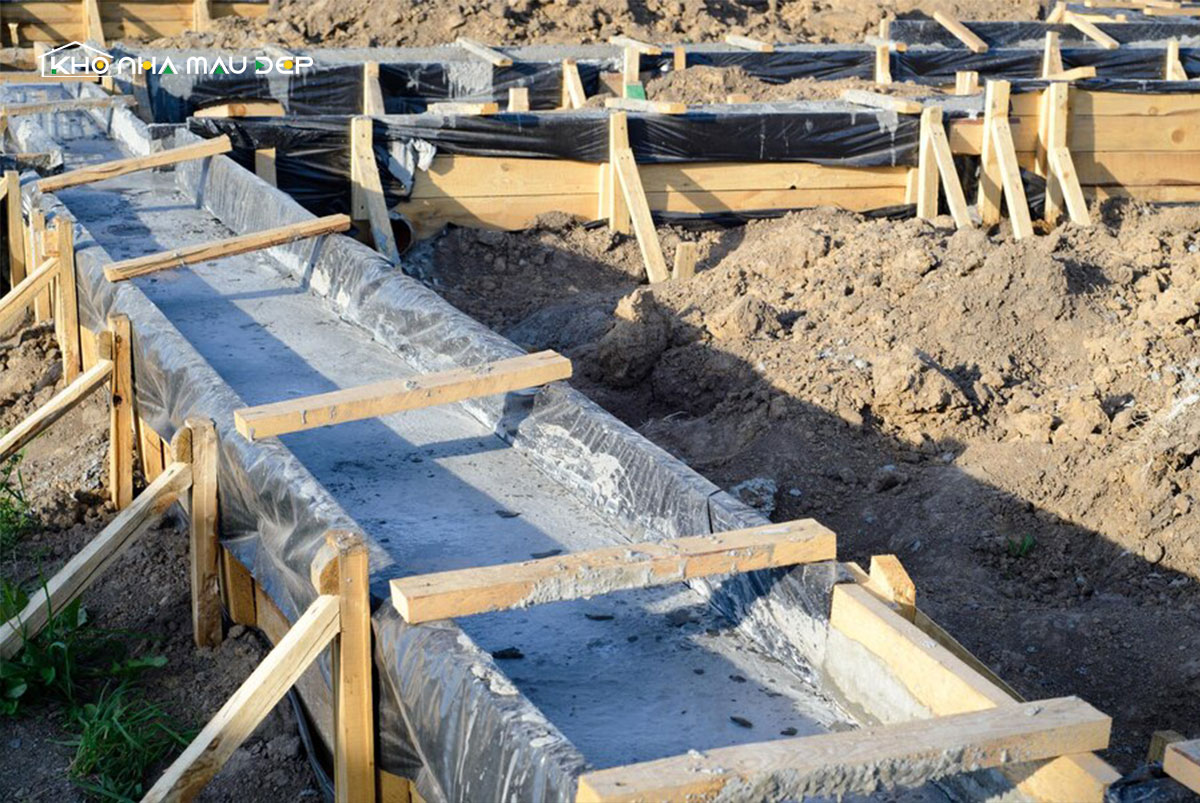 Móng nhà cấp 4 trên nền đất yếu được xây như thế nào?