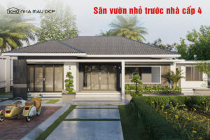 40+ Mẫu sân vườn nhỏ trước nhà cấp 4 đẹp, dễ thi công
