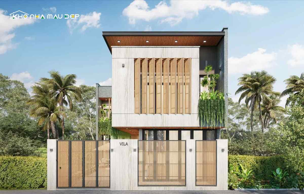 Mặt tiền 7m rộng giúp tạo ấn tượng sâu sắc, thu hút người xem