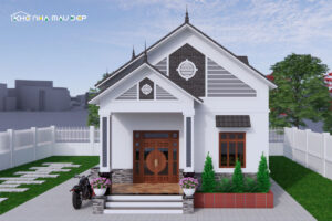 35+ Mẫu nhà cấp 4 mái Thái 5x20 đẹp, tối ưu chi phí