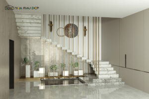 Các mẫu cầu thang đẹp cho nhà 2 tầng
