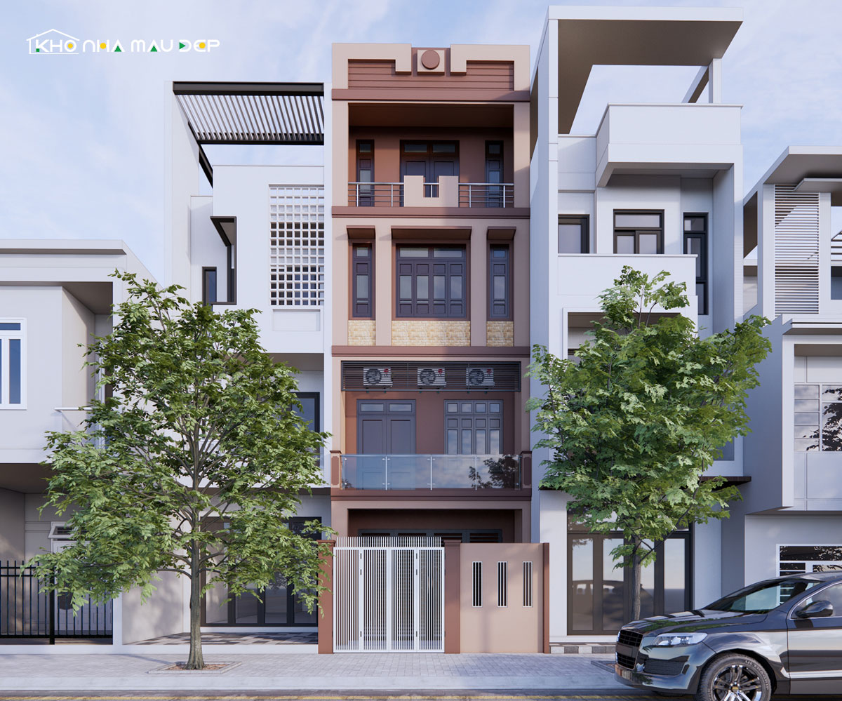 nhà 4 tầng