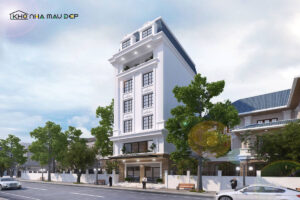 70+ Mẫu nhà 7 tầng đẹp, hiện đại kết hợp kinh doanh