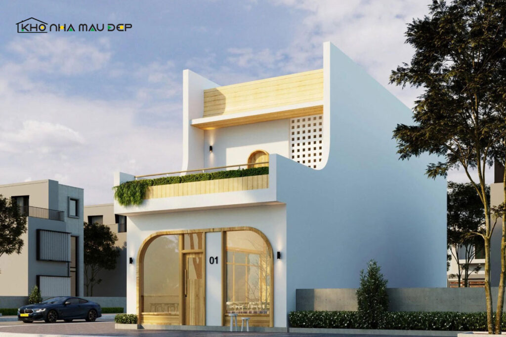 25+ Mẫu nhà 1 trệt 1 lầu 5x15 đẹp, hiện đại xu hướng 2026