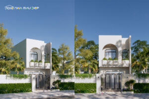 49+ Mẫu nhà phố 2 tầng 4x20m đẹp, ấn tượng nhất 2026