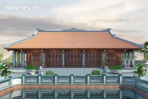 Mẫu nhà 5 gian 4 phòng ngủ