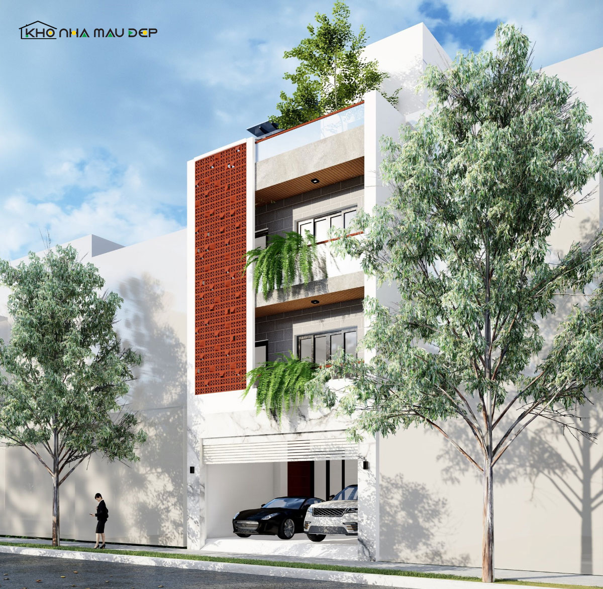 Những lưu ý quan trọng khi thiết kế nhà đẹp 4 tầng mặt tiền 4m sâu 16m