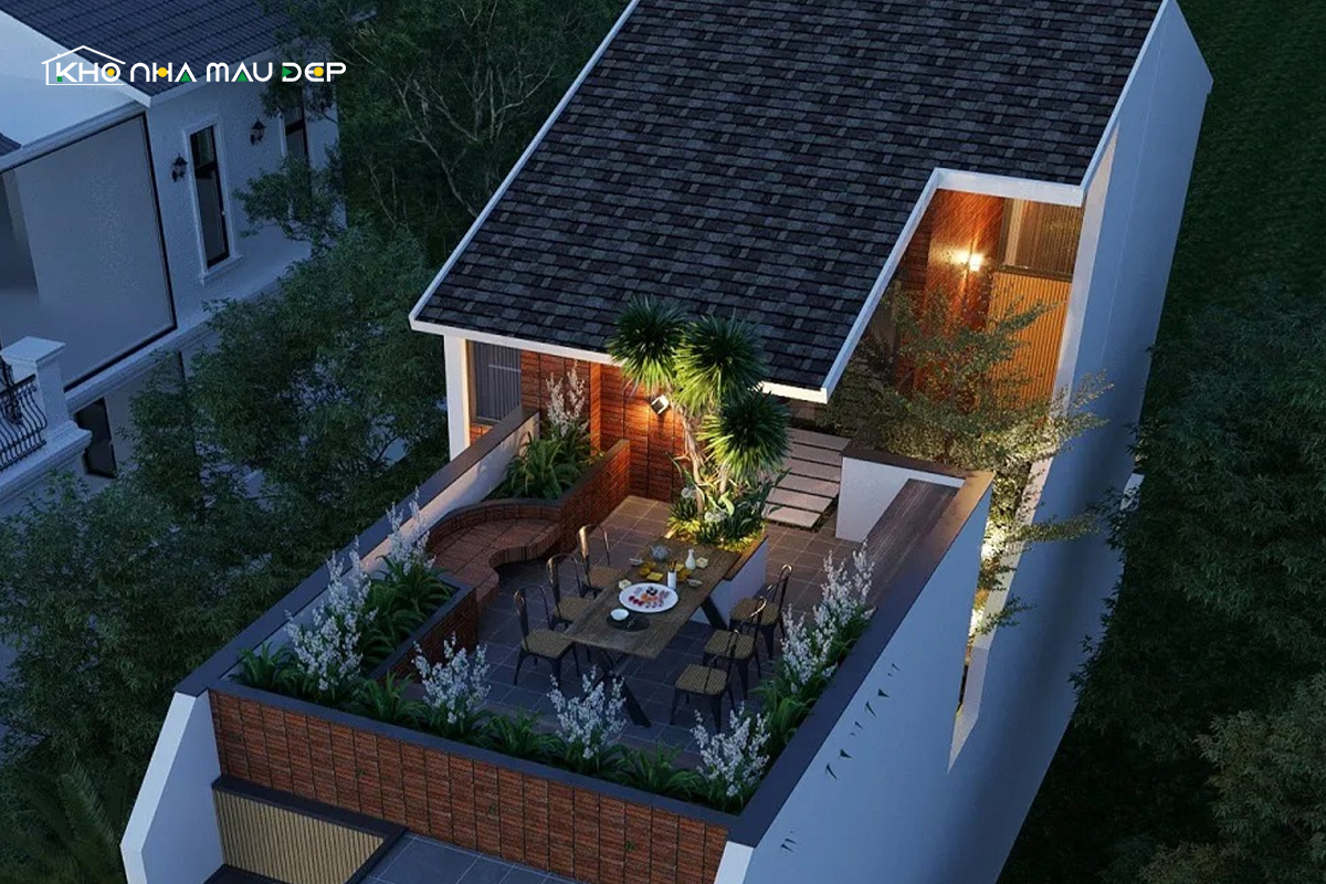 45+ Mẫu thiết kế sân thượng đẹp ngất ngây, đáng tiền nhất 2026