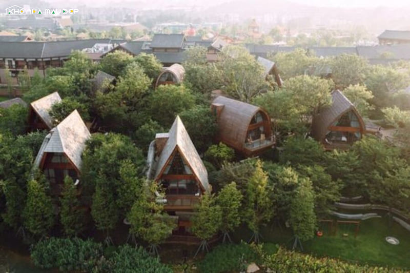 Mẫu thiết kế homestay nhà vườn cá tính nổi bật giữa không gian xanh