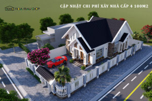 chi phí xây nhà cấp 4 100m2