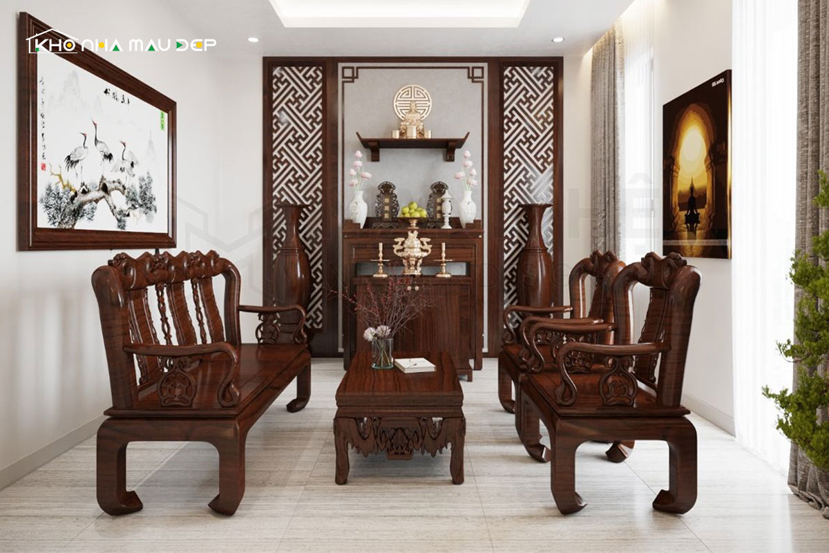 Bố trí nội thất phòng thờ hợp lý