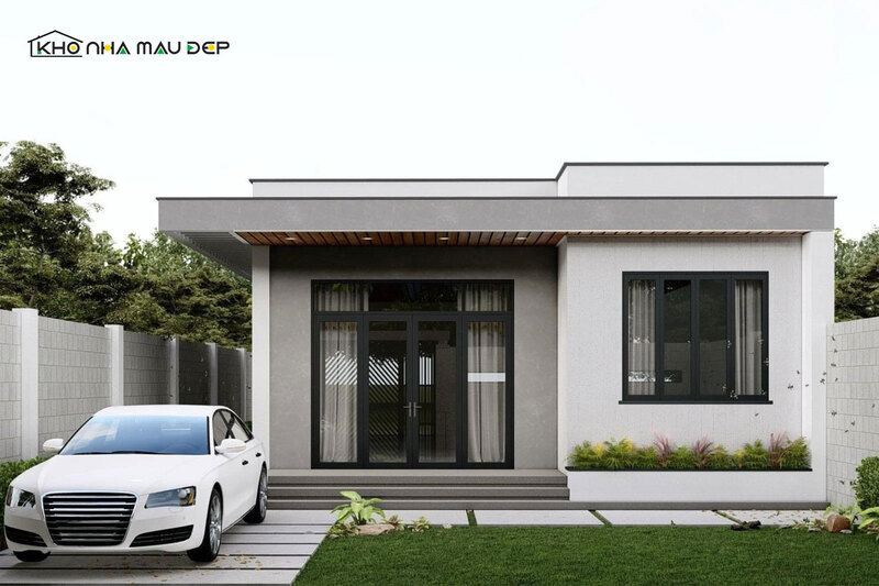 40+ Mẫu nhà mái bằng 1 tầng đẹp và ấn tượng nhất năm 2026