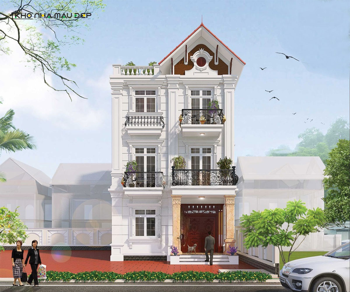 101+ Mẫu nhà mái Thái 3 tầng đẹp, hiện đại xu hướng 2026