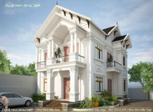 88+ Mẫu nhà 2 tầng 4 phòng ngủ 90m2 đẹp, tối ưu không gian